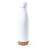 Bidon Personnalisé Publicitaire de Sublimation Pooch - Cadeau Unique Matières : liège Couleurs : blanc objet promotionnel éco-re