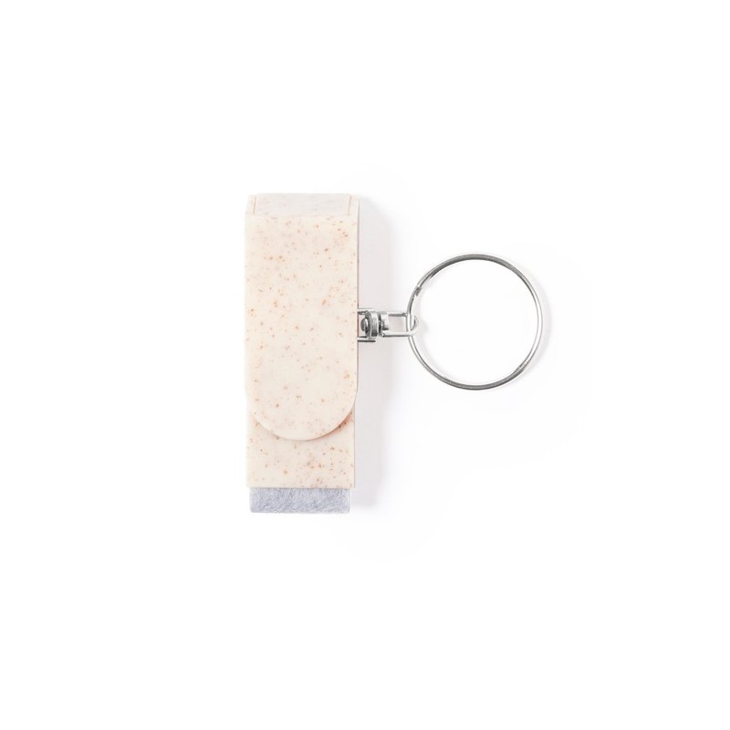 Porte-Clés Éco-responsable Multifonction Personnalisé Peix Matières : ABS Couleurs : naturel
