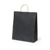 Sac en Papier Recyclé Personnalisé Durable et Chic Mepus Matières : papier recyclé Couleurs : noir