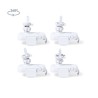Support Chargeur Personnalisé Édition Limitée Yaben pas cher Matières : ABS Couleurs : blanc cadeau collaborateur premium