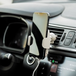 Support Chargeur Personnalisé Édition Limitée Yaben pas cher Matières : ABS Couleurs : blanc impression logo haute qualité