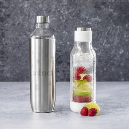 Gourde Éco-responsable Personnalisée Élégante Ivisur pas cher Matières : acier inoxydable impression haute définition