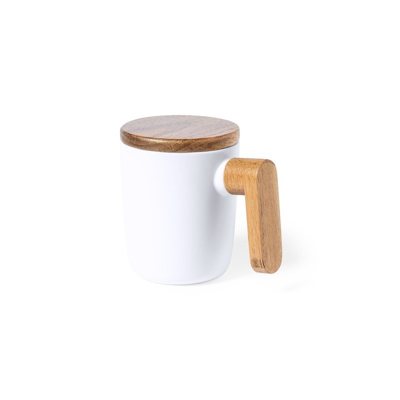 Tasse Édition Limitée Personnalisée Haruncal Matières : bois Couleurs : blanc