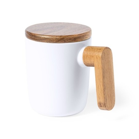 Tasse Édition Limitée Personnalisée Haruncal Matières : bois Couleurs : blanc