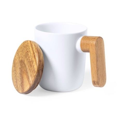 Tasse Édition Limitée Personnalisée Haruncal Matières : bois Couleurs : blanc impression haute définition