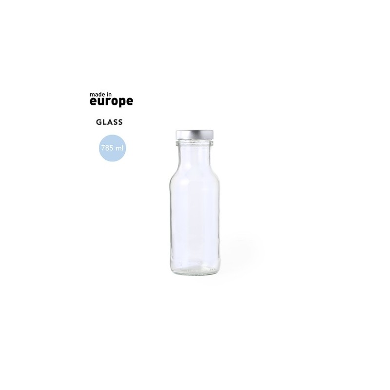 Gourde Éco-responsable Personnalisable 785ml - Bidon Dinsak Matières : verre