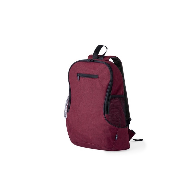 Sac à Dos Durable Personnalisable Sergli Matières : PET recyclé Couleurs : noir goodies publicitaire durable