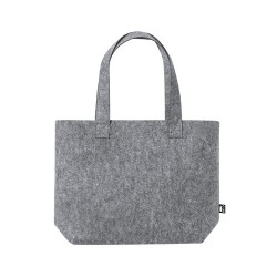 Sac Éco-responsable en RPET Personnalisé pour le Shopping Flavux pas cher Matières : PET recyclé Couleurs : gris