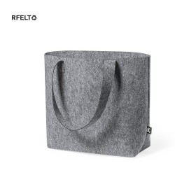 Sac Éco-responsable en RPET Personnalisé pour le Shopping Flavux pas cher Matières : PET recyclé Couleurs : gris 2