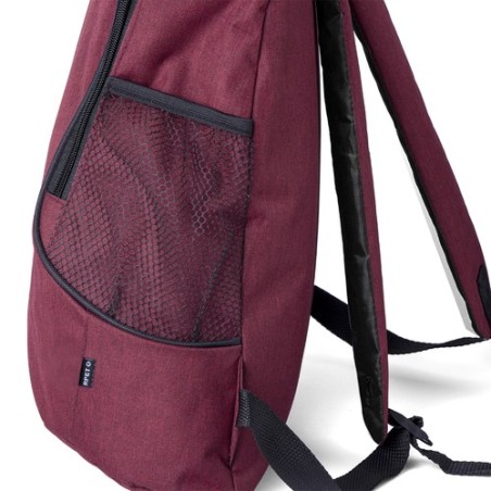 Sac à Dos Durable Personnalisable Sergli Matières : PET recyclé Couleurs : noir cadeau collaborateur premium