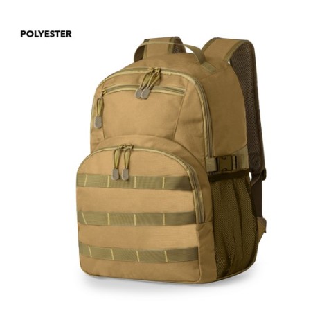 Sac à Dos Personnalisé pour Aventures Pas Cher - Salced Matières : polyester Couleurs : marron personnalisable avec votre logo