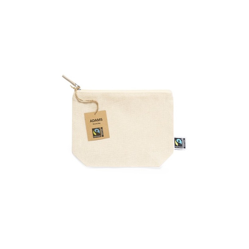 Nécessaire Écolo et Pratique Fairtrade Personnalisé Adams Matières : coton Couleurs : naturel