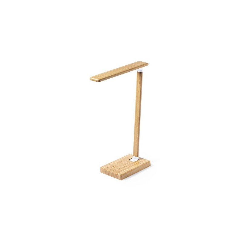 Lampe Éco-responsable et Pratique Chargeur Sleya Matières : bambou personnalisable avec votre logo