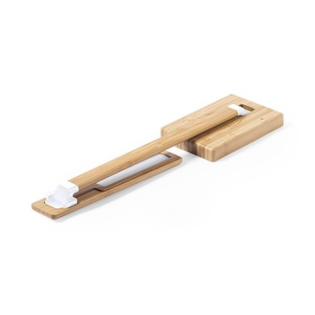 Lampe Éco-responsable et Pratique Chargeur Sleya Matières : bambou goodies publicitaire événementiel