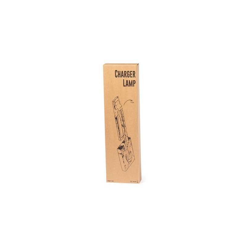 Lampe Éco-responsable et Pratique Chargeur Sleya Matières : bambou impression logo haute qualité