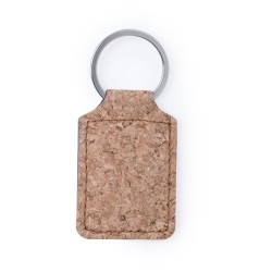 Porte-clés s en liège naturel personnalisés - Kimbox Matières : liège