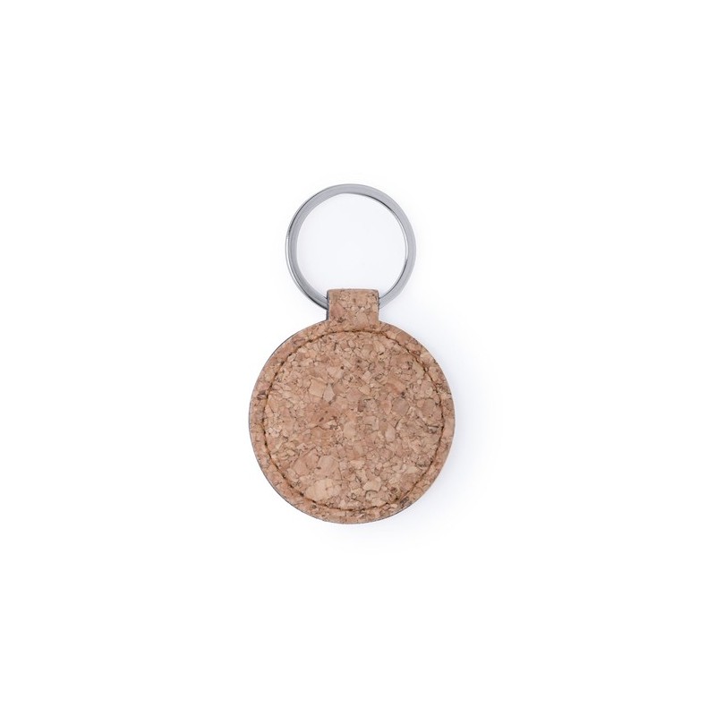 Porte-clés s en liège naturel personnalisés - Kimbox Matières : liège cadeau collaborateur premium