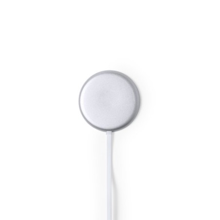 Chargeur Magnétique Sans Fil Personnalisé 10W - Makensy Matières : aluminium Couleurs : argenté