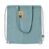 Sac à Dos Éthique Personnalisé Fairtrade Riak Matières : coton recyclé Couleurs : vert