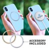 Chargeur Magnétique Sans Fil Personnalisé 10W - Makensy Matières : aluminium Couleurs : argenté cadeau entreprise pas cher
