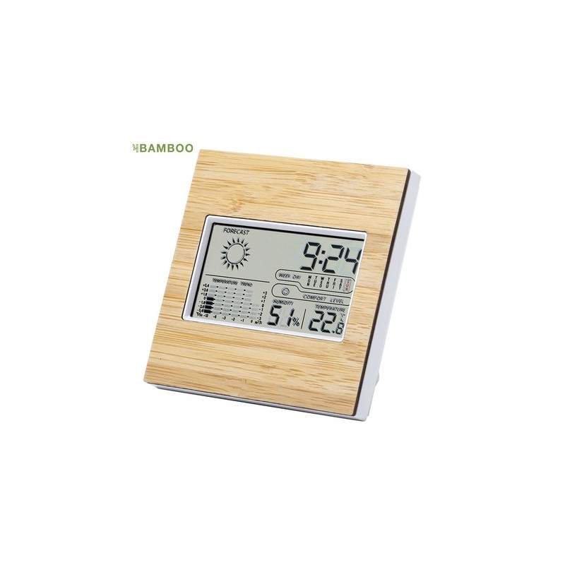 Station Météo Behox en Bambou Écologique