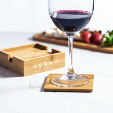 Set Sous-Verre Kappal en Bambou Éco-Design