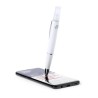 Stylet Multifonction Antibactérien Personnalisé - Yak Couleurs : blanc marquage laser ultra précis