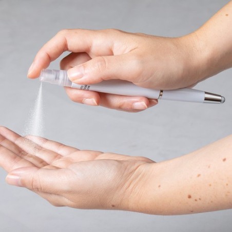 Stylet Multifonction Antibactérien Personnalisé - Yak Couleurs : blanc objet promotionnel éco-responsable