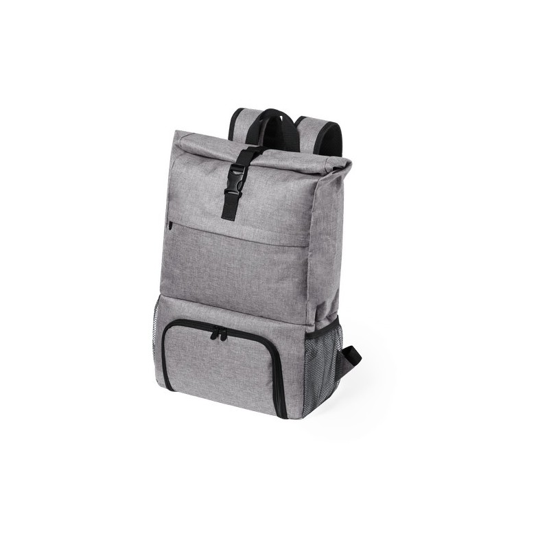 Sac à Dos Glacière Personnalisé Publicitaire Howar Matières : polyester Couleurs : gris impression haute définition