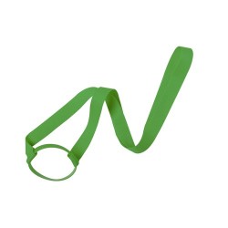 Lanyard Festif Personnalisé Porte Verre Frinly Matières : silicone Couleurs : vert