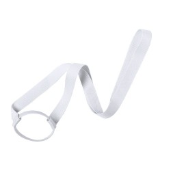 Lanyard Festif Personnalisé Porte Verre Frinly Matières : silicone Couleurs : jaune goodies entreprise design