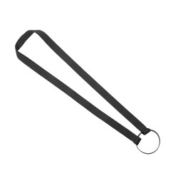Lanyard Festif Personnalisé Porte Verre Frinly Matières : silicone Couleurs : bleu goodies publicitaire durable