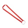 Lanyard Festif Personnalisé Porte Verre Frinly Matières : silicone Couleurs : bleu cadeau collaborateur premium