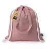 Sac à Dos Éthique Personnalisé Fairtrade Riak Matières : coton recyclé Couleurs : bleu objet promo petit budget