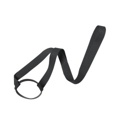 Lanyard Festif Personnalisé Porte Verre Frinly Matières : silicone Couleurs : noir impression haute définition
