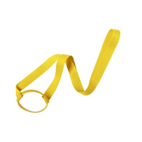 Lanyard Festif Personnalisé Porte Verre Frinly Matières : silicone Couleurs : blanc cadeau entreprise pas cher