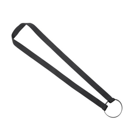 Lanyard Festif Personnalisé Porte Verre Frinly Matières : silicone Couleurs : blanc impression haute définition