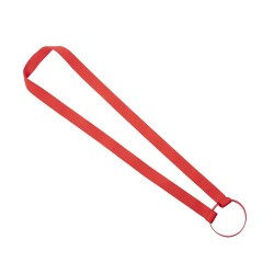 Lanyard Festif Personnalisé Porte Verre Frinly Matières : silicone Couleurs : blanc livraison express 24h 48h