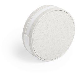 Hub Éco-responsable Personnalisé 4 Ports USB 2.0 Brunox pas cher Matières : ABS Couleurs : naturel cadeau collaborateur premium