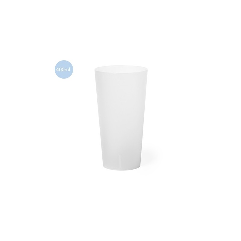 Gobelet durable personnalisable - Yonrax Matières : polypropylène (PP)