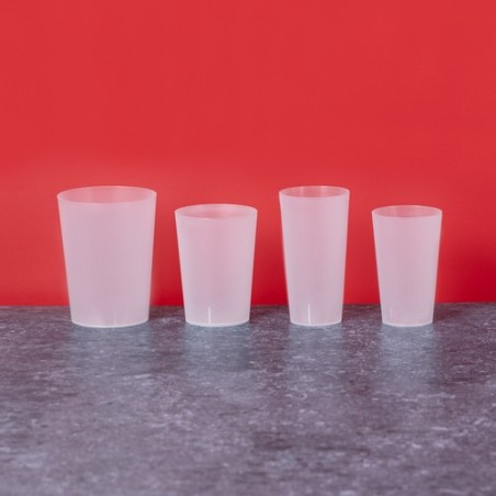 Gobelet durable personnalisable - Yonrax Matières : polypropylène (PP) goodies publicitaire événementiel