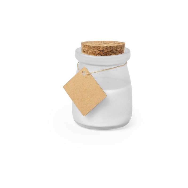 Bougie Aromatique Personnalisée Économique - Cadeau Parfait Tepor Matières : liège Couleurs : bleu objet promo petit budget