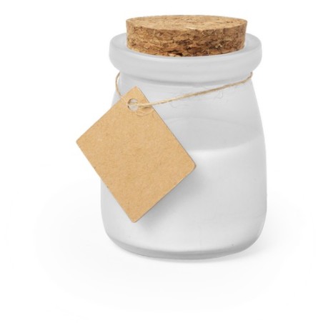 Bougie Aromatique Personnalisée Économique - Cadeau Parfait Tepor Matières : liège Couleurs : bleu objet promo petit budget
