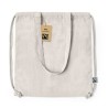 Sac à Dos Éthique Personnalisé Fairtrade Riak Matières : coton recyclé Couleurs : noir goodies entreprise design