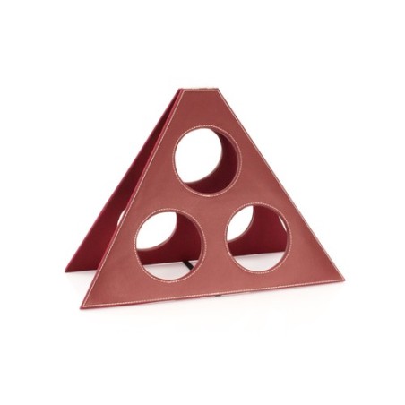 Porte-Bouteilles Personnalisé Chic Unique Conde Matières : PU Couleurs : rouge personnalisable avec votre logo