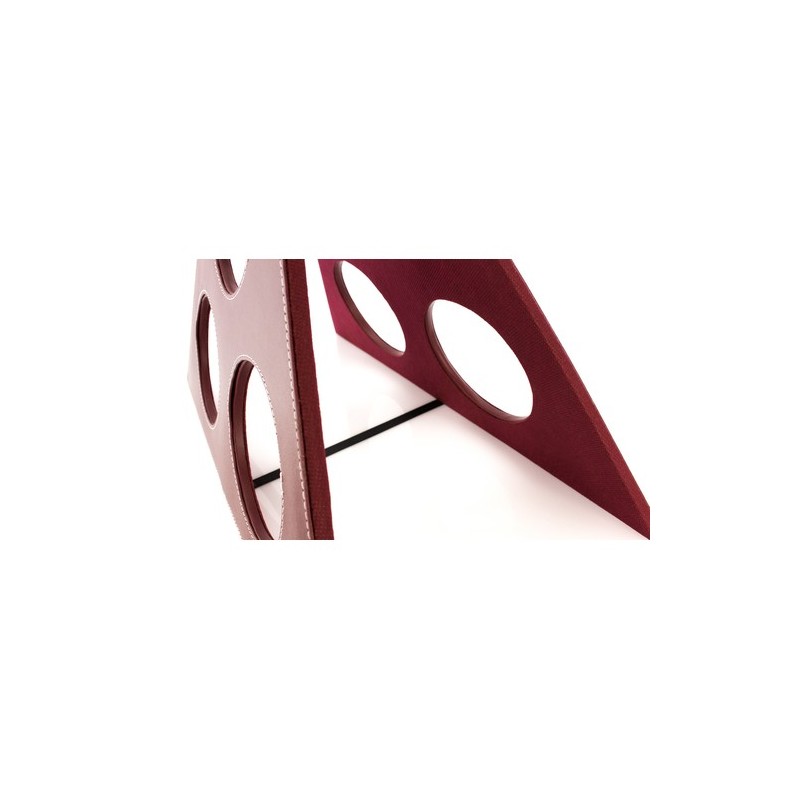 Porte-Bouteilles Personnalisé Chic Unique Conde Matières : PU Couleurs : rouge personnalisation rapide en France