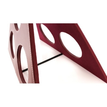 Porte-Bouteilles Personnalisé Chic Unique Conde Matières : PU Couleurs : rouge personnalisation rapide en France