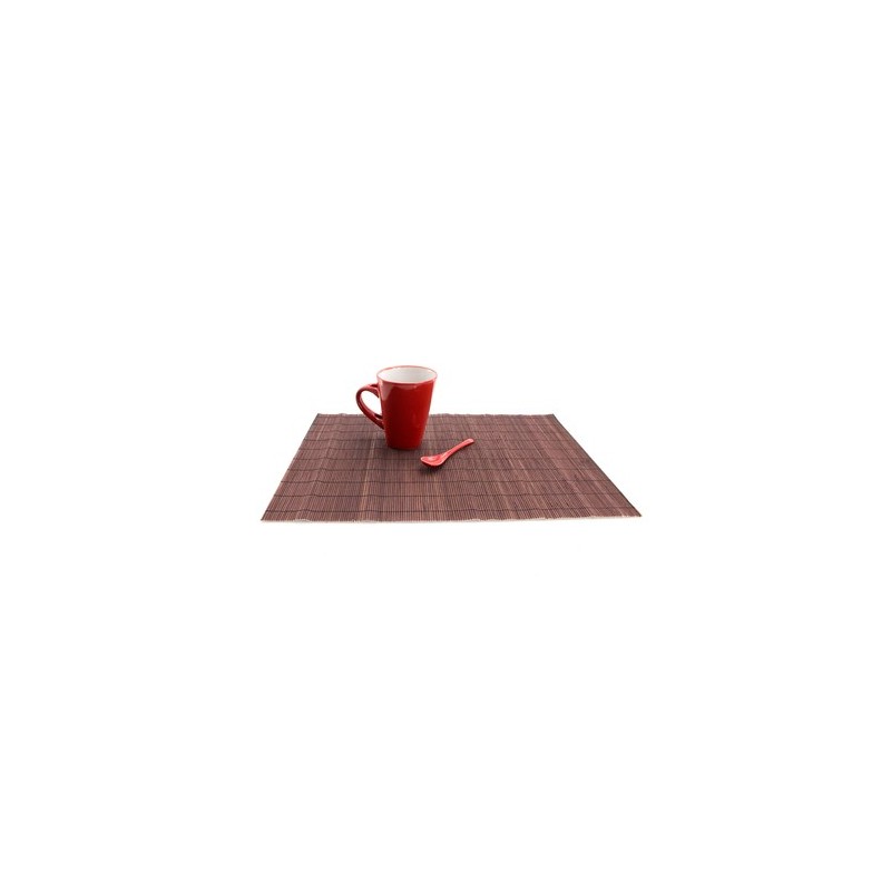 Set de Table Personnalisé Élégant - Jakarta Matières : bambou Couleurs : naturel marquage laser ultra précis