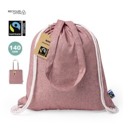 Sac à Dos Éthique Personnalisé Fairtrade Riak Matières : coton recyclé Couleurs : naturel personnalisation rapide en France