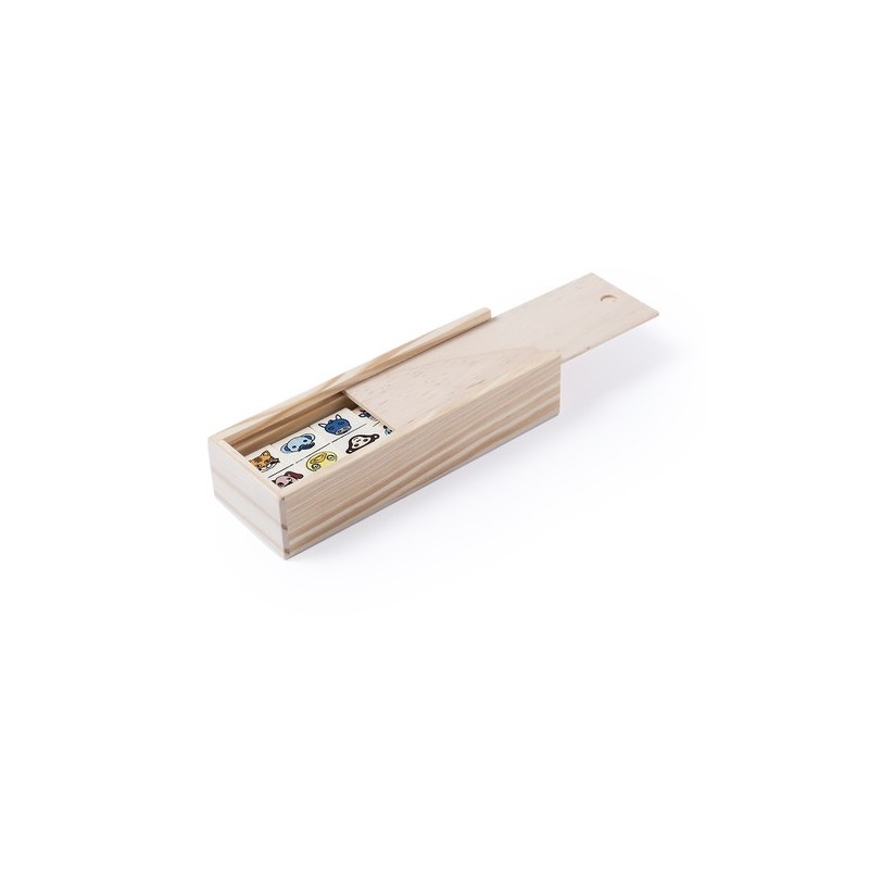 Dominos Personnalisés Éco-responsables Kelpet | Goodies Matières : bois